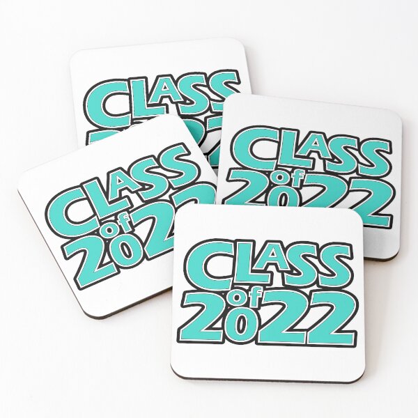 Item preview, Class of 2022 (Turquoise White Black) designed and sold by gkillerb.