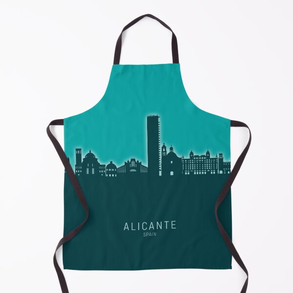 Item preview, Alicante Spain Skyline designed and sold by ArtPrints.
