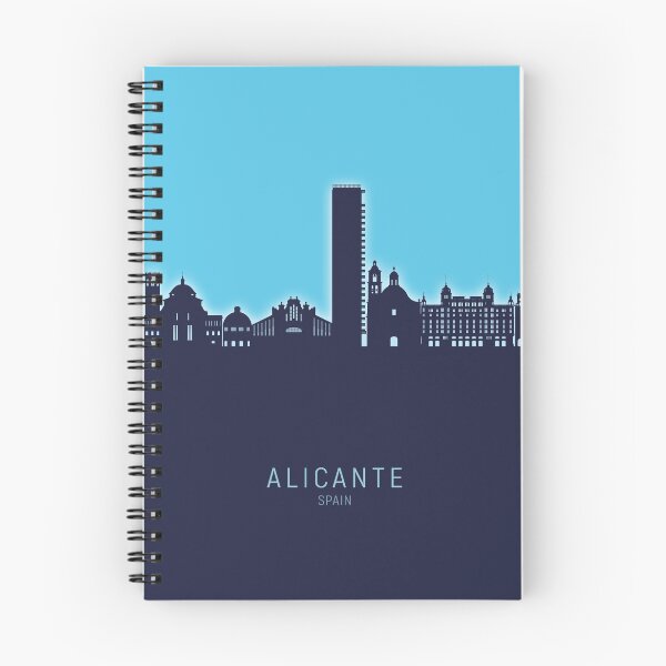 Item preview, Alicante Spain Skyline designed and sold by ArtPrints.