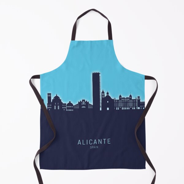 Item preview, Alicante Spain Skyline designed and sold by ArtPrints.