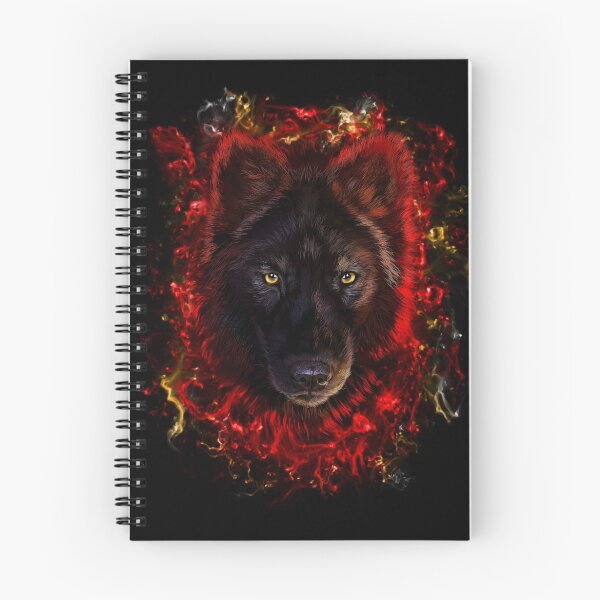 Item preview, wolf designed and sold by nfromneverland.