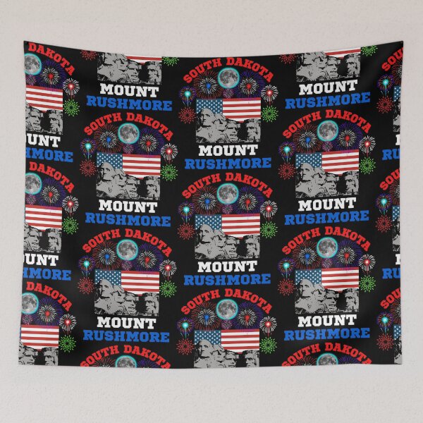 Item preview, South Dakota Mount Rushmore 4th Of July designed and sold by WoodburyLake.
