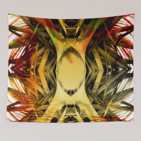 Item preview, Abstract Art Print Face Nature Design designed and sold by Mary Riley.
