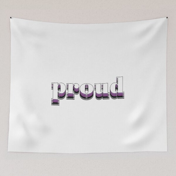 Item preview, Proud (Ace Flag) designed and sold by brianacecilia.