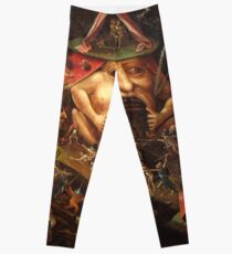 Insight into Hell 3 by Hieronymus Bosch Leggings