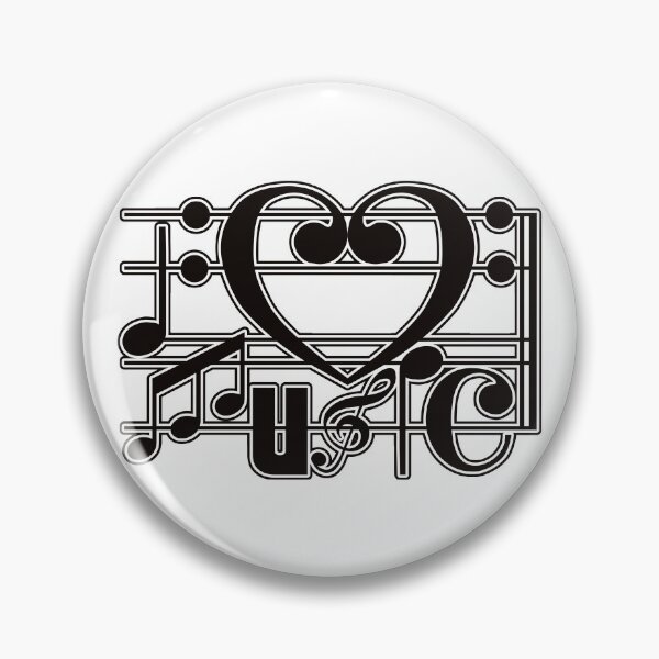 Item preview, I LOVE MUSIC designed and sold by auraclover.