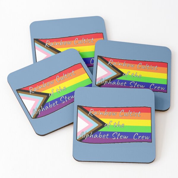 Item preview, Rainbow Cultist of the Alphabet Stew Crew designed and sold by turtwig387.