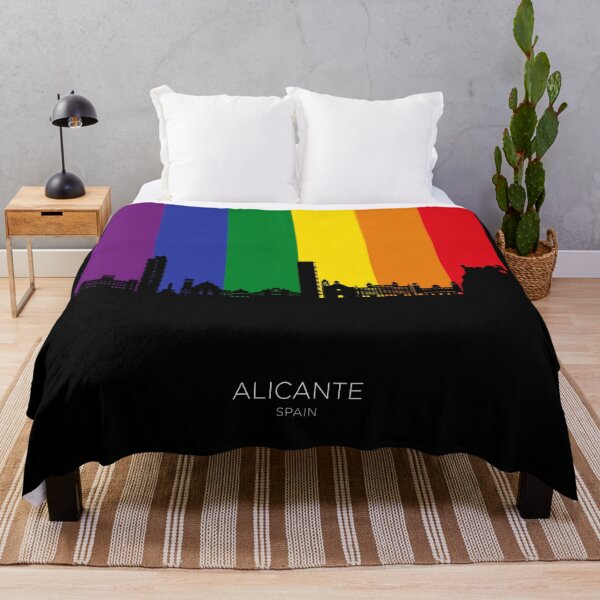 Item preview, Alicante Spain Skyline designed and sold by ArtPrints.