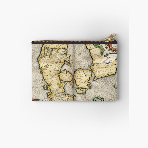 Item preview, Vintage Map of Denmark (1596) designed and sold by BravuraMedia.