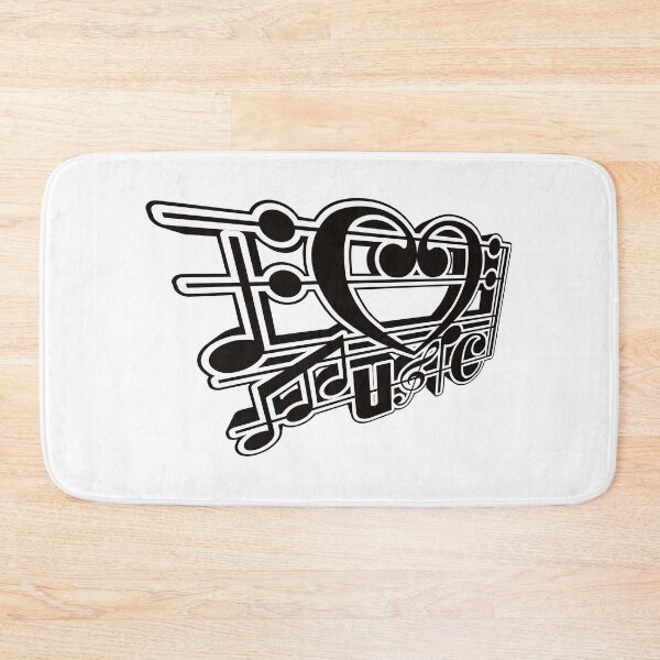 Item preview, I LOVE MUSIC designed and sold by auraclover.