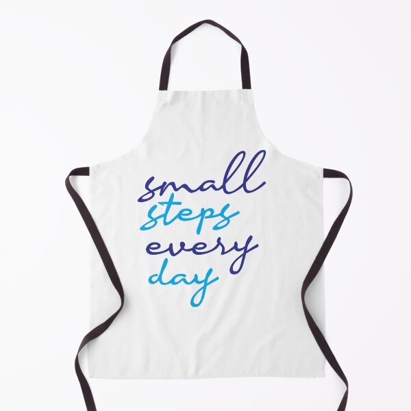 Item preview, small steps every day, motivational quote design designed and sold by adjamine.