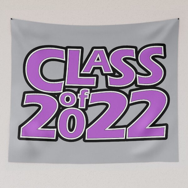 Item preview, Class of 2022 (Light Purple White Black) designed and sold by gkillerb.