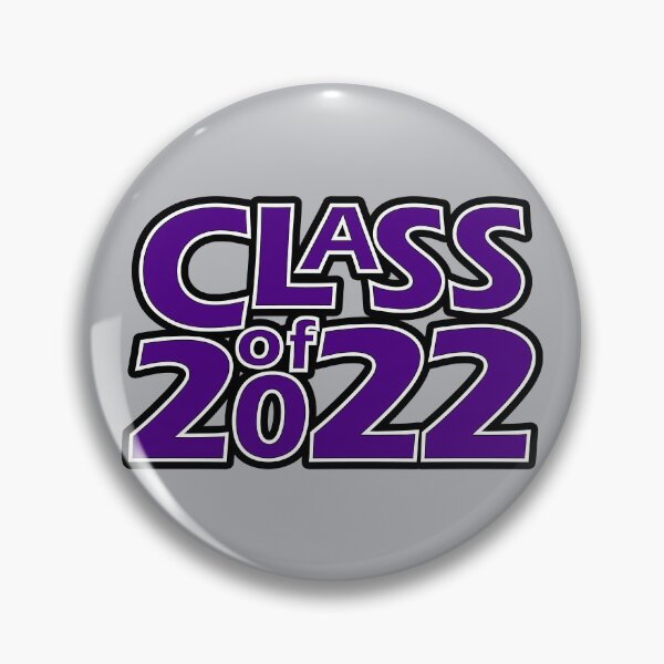 Item preview, Class of 2022 (Purple White Black) designed and sold by gkillerb.