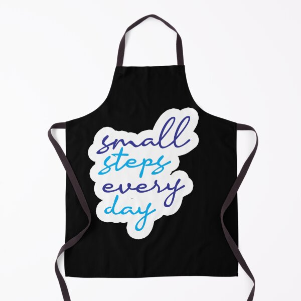 Item preview, small steps every day, motivational quote design designed and sold by adjamine.