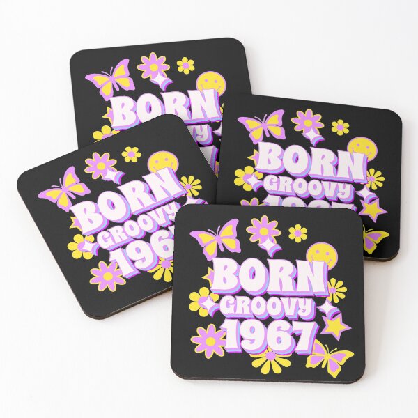 Item preview, Born Groovy 1967 - Hippie Retro Design designed and sold by 1chillin.