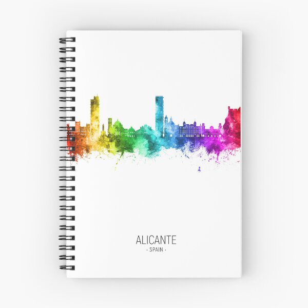 Item preview, Alicante Spain Skyline designed and sold by ArtPrints.