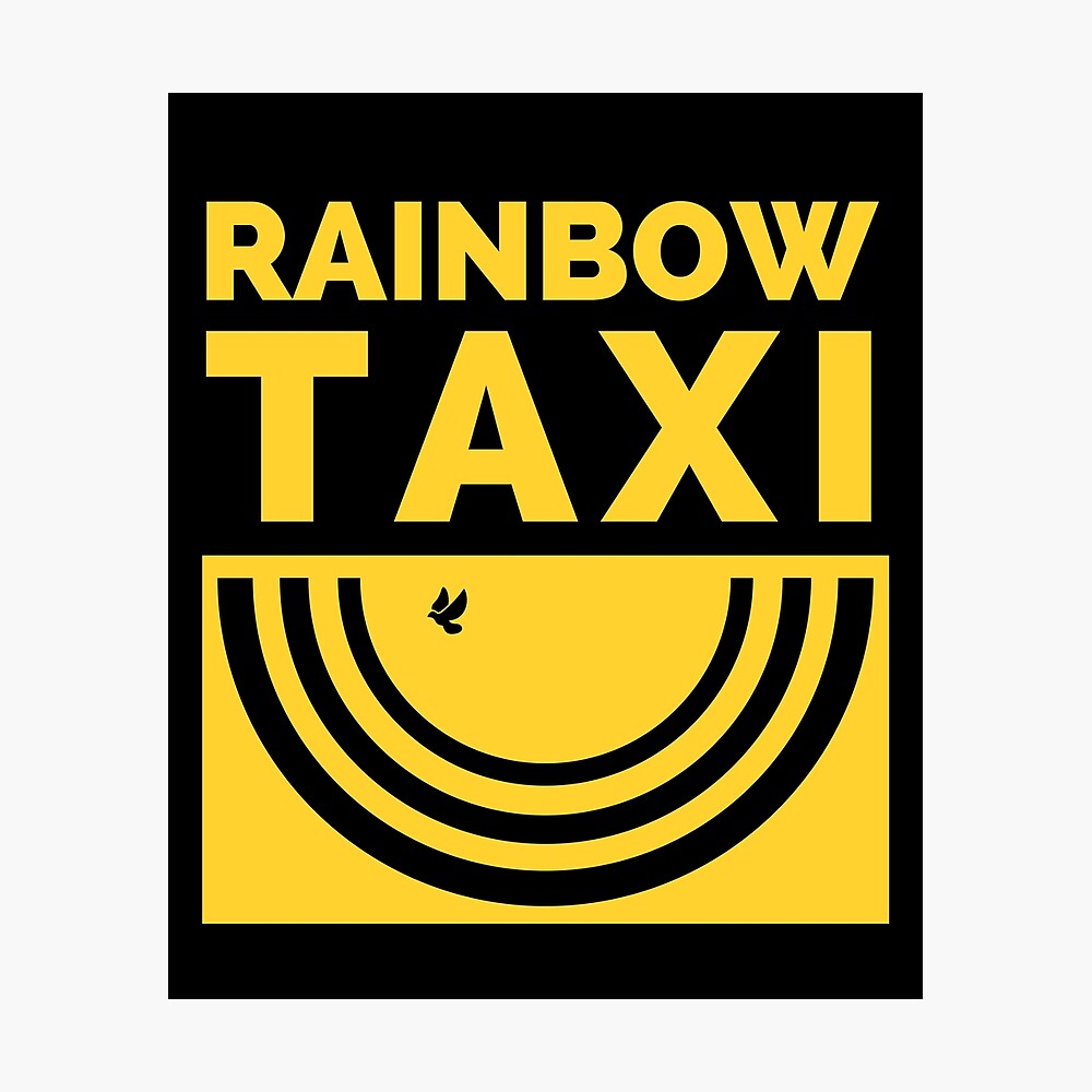 Rainbow Taxi Logo V2 Kdrama Taxi Driver 모범택시