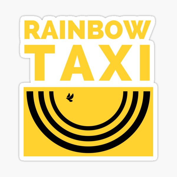 Rainbow Taxi Logo V2 Kdrama Taxi Driver 모범택시