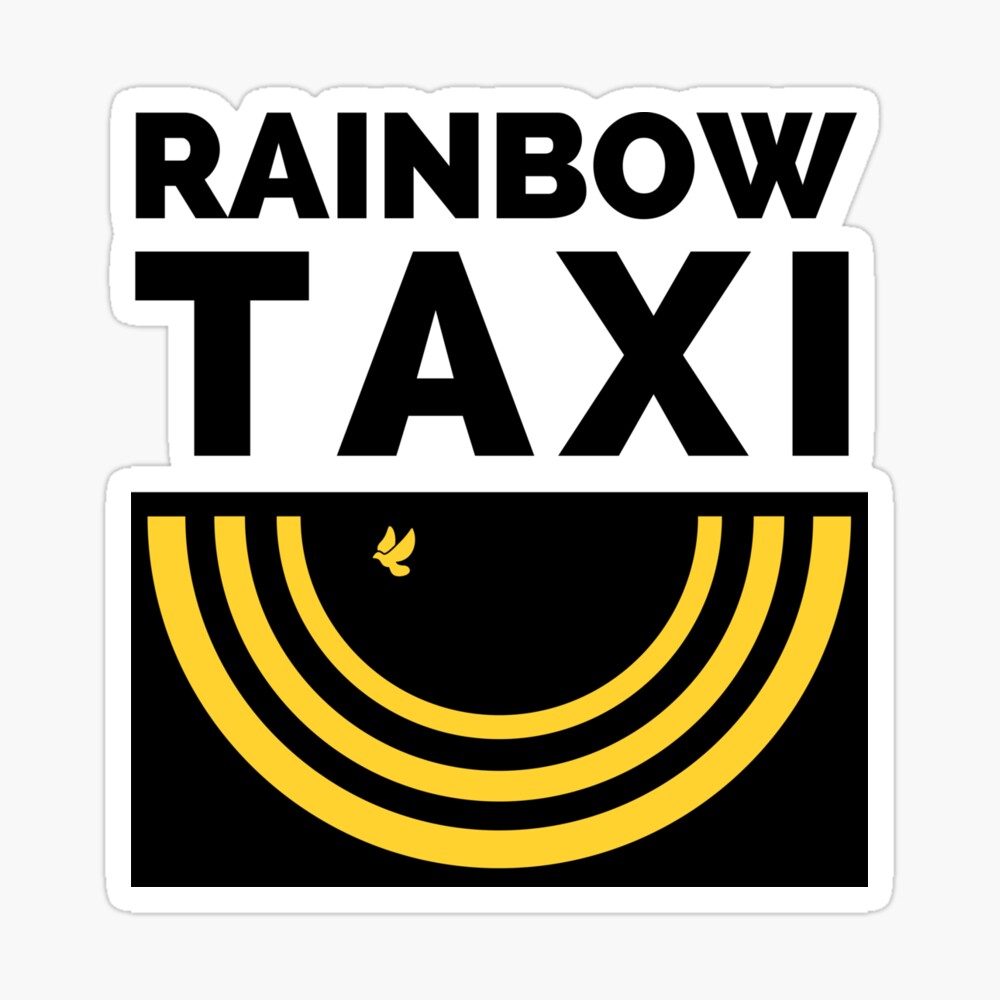 Rainbow Taxi Logo V1 Kdrama Taxi Driver 모범택시