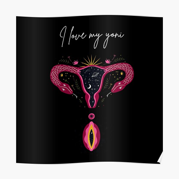 Cute Yoni Vagina Vulva Female Organs A Proud Queen Girl