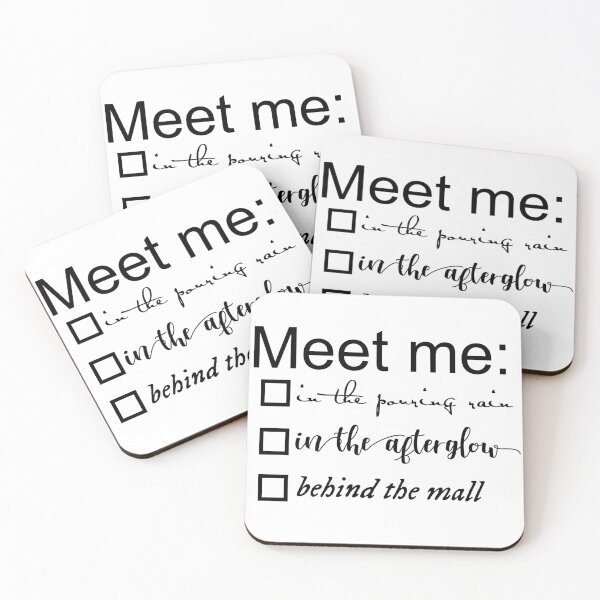 Item preview, Taylor Swift Meet Me Lyrics Sticker designed and sold by SelloutCentral.