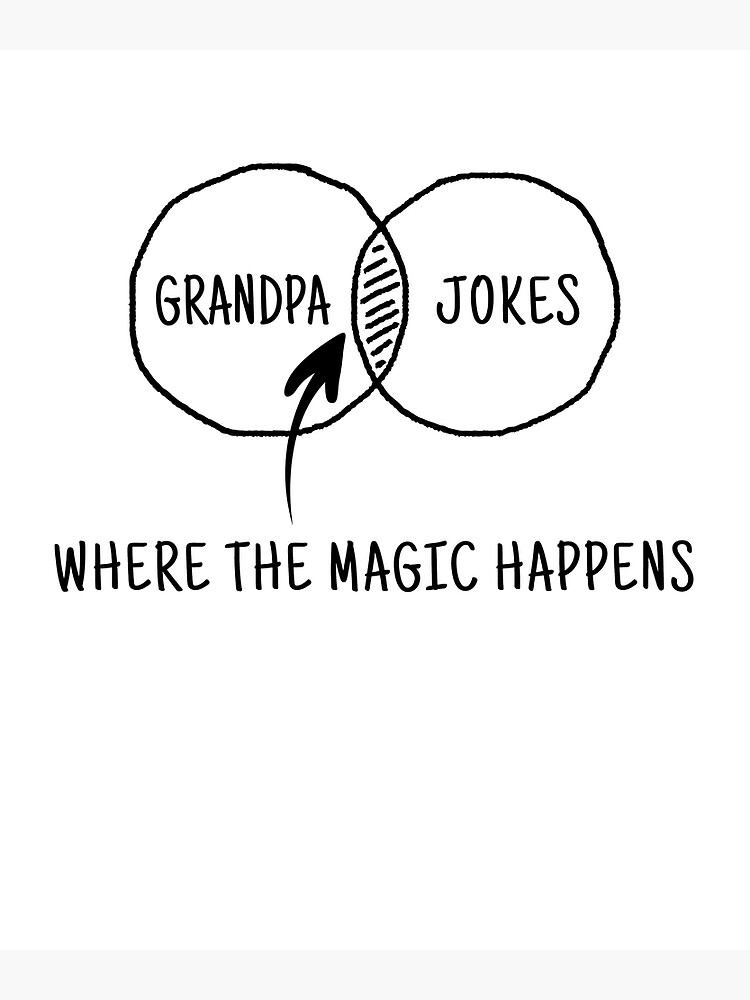 Grandpa jokes where the magic happens