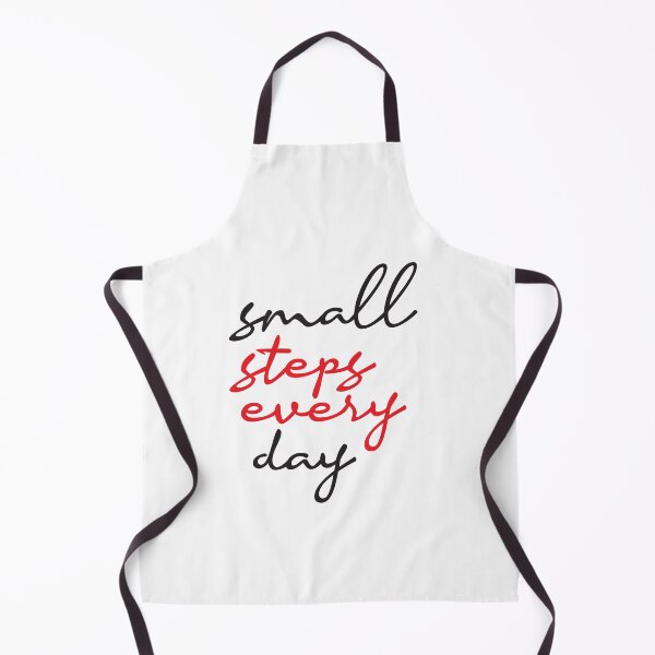Item preview, small steps every day, motivational quote design designed and sold by adjamine.