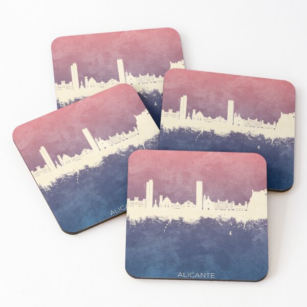 Item preview, Alicante Spain Skyline designed and sold by ArtPrints.