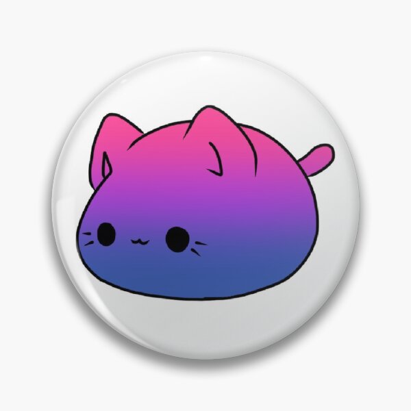 Item preview, Bi pride kitty designed and sold by DoodlepoodleSJ.