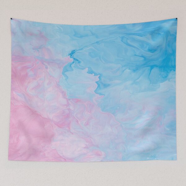 Item preview, Blue Pink Abstract Act designed and sold by BEyourself be.