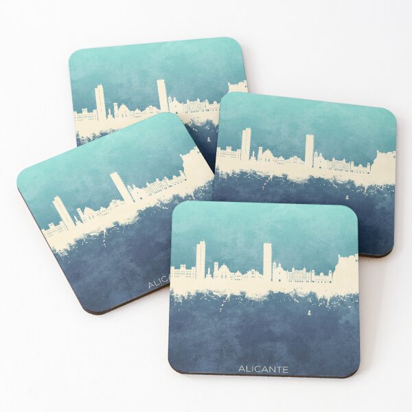 Item preview, Alicante Spain Skyline designed and sold by ArtPrints.