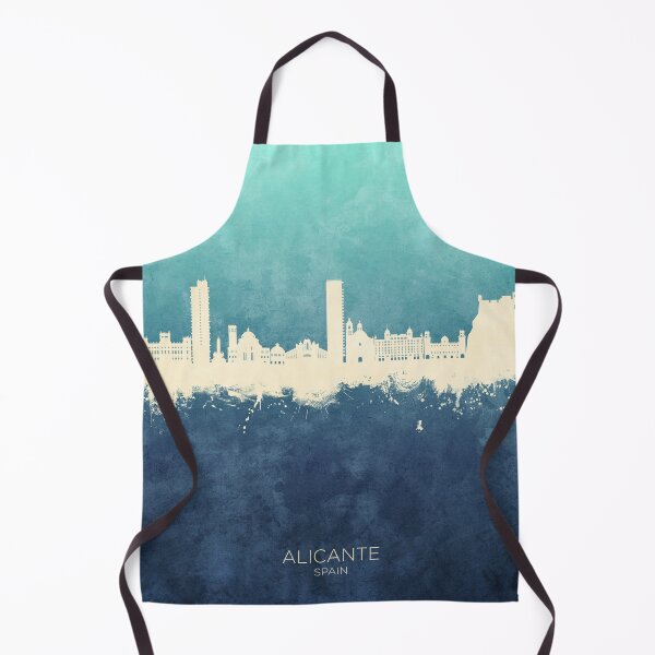 Item preview, Alicante Spain Skyline designed and sold by ArtPrints.