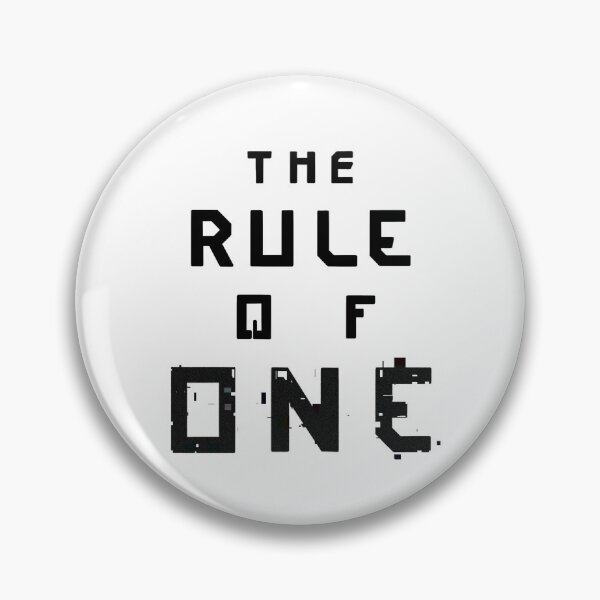 Item preview, The Rule Of One designed and sold by beckahbrooks.