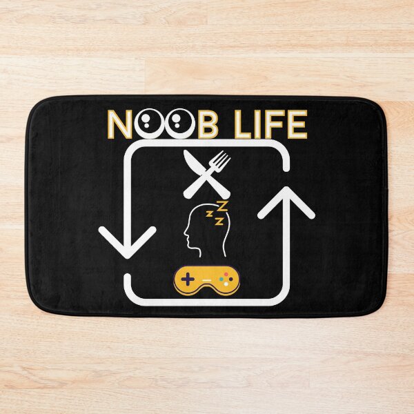 Item preview, Noob Club Life Eat Sleep Play Repeat designed and sold by Mary Maple.