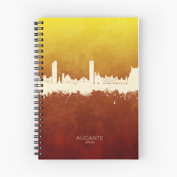 Item preview, Alicante Spain Skyline designed and sold by ArtPrints.