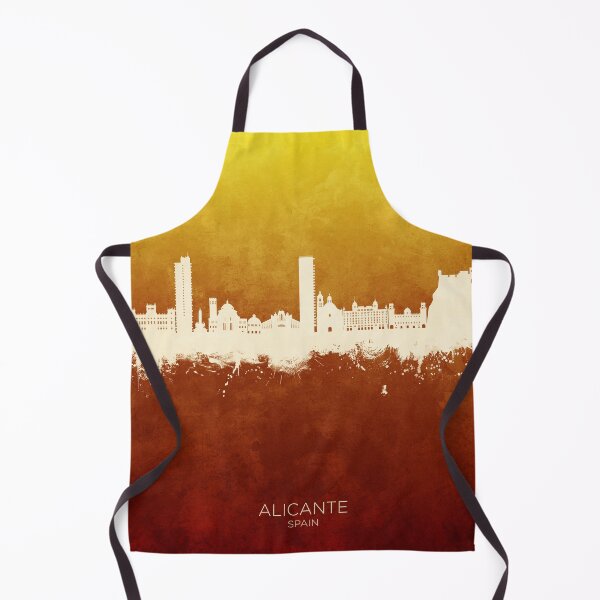 Item preview, Alicante Spain Skyline designed and sold by ArtPrints.