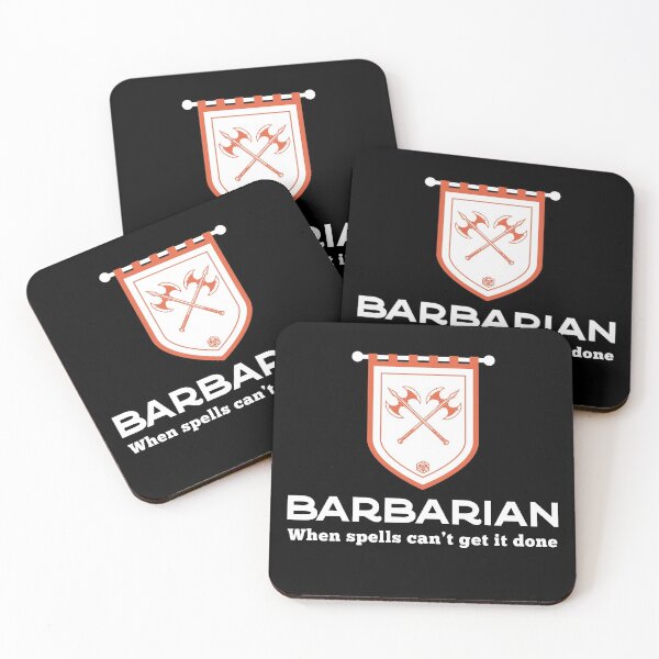 Item preview, Barbarian Class When Spells Cant designed and sold by KrisSidDesigns.