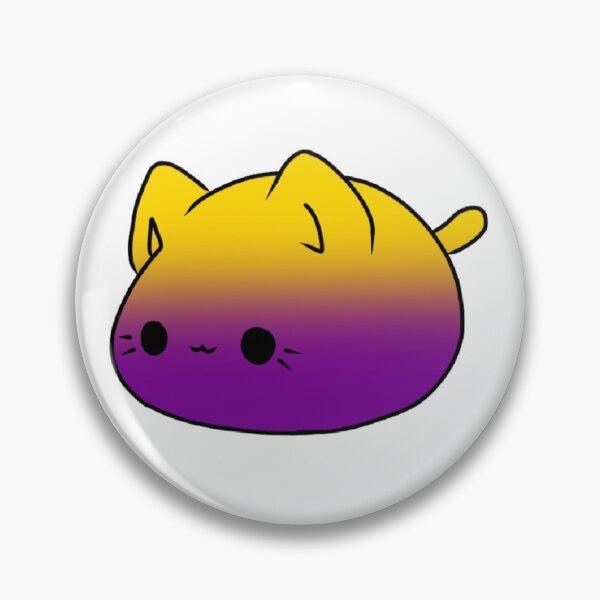 Item preview, Intersex pride kitty designed and sold by DoodlepoodleSJ.