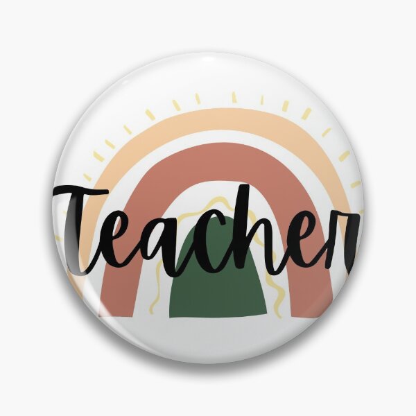 Item preview, Neutral Boho Rainbow Teacher designed and sold by beachteacher.