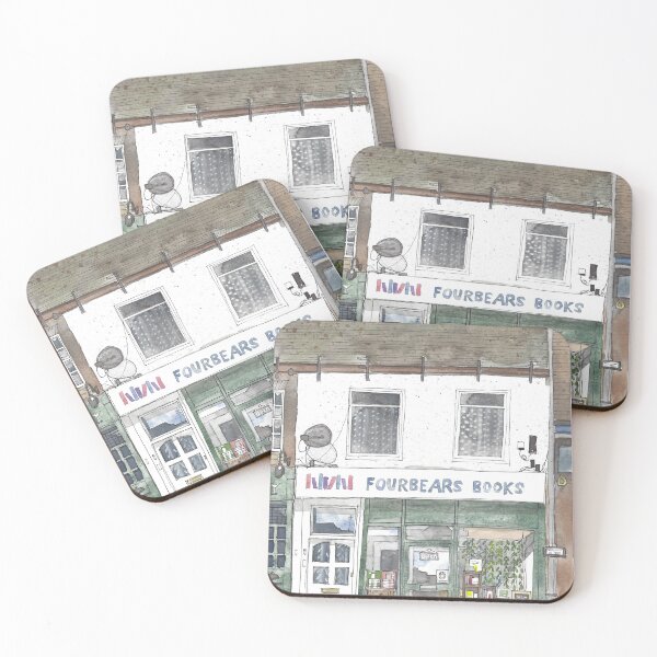 Item preview, Fourbears Books Caversham designed and sold by JaninaMaher.