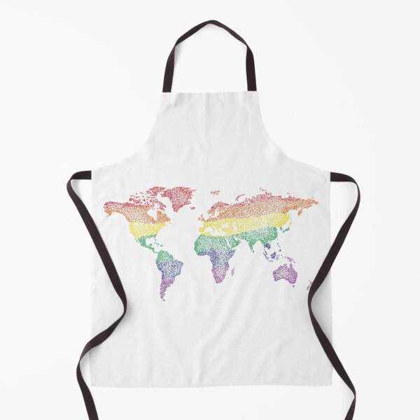 Item preview, The World of Pride: Rainbow World Map designed and sold by re-silvija.