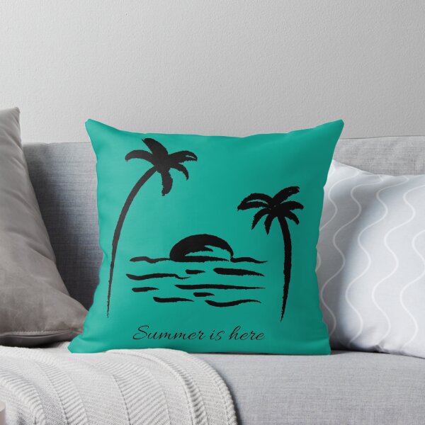 Item preview, Summer is here with palm trees designed and sold by Poppy-World.