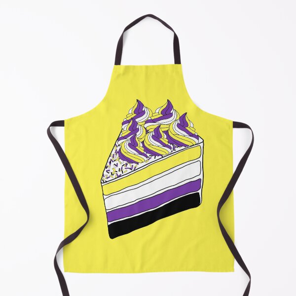 Item preview, Nonbinary Pride Cake designed and sold by loki-doki-choki.
