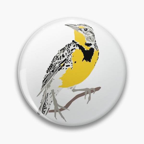 Item preview, Western Meadowlark Illustration designed and sold by rachelhirst.