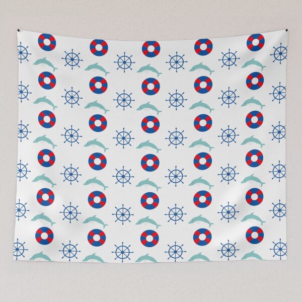 Item preview, Nautical Sea designed and sold by Poetic Patterns Studio.
