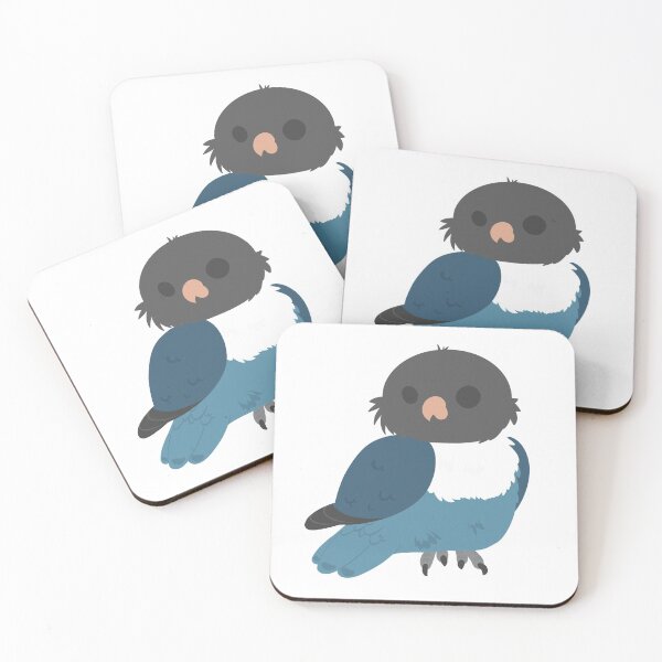 Item preview, Black masked lovebird designed and sold by VandrarenArt.