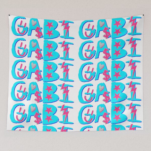 Item preview, GABI name - blue designed and sold by Julia Santos.