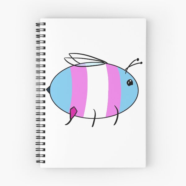 Item preview, Trans Pride Bee designed and sold by LunarDoodles.