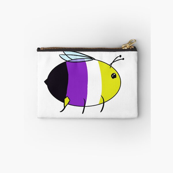 Item preview, Non-Binary Pride Bee designed and sold by LunarDoodles.