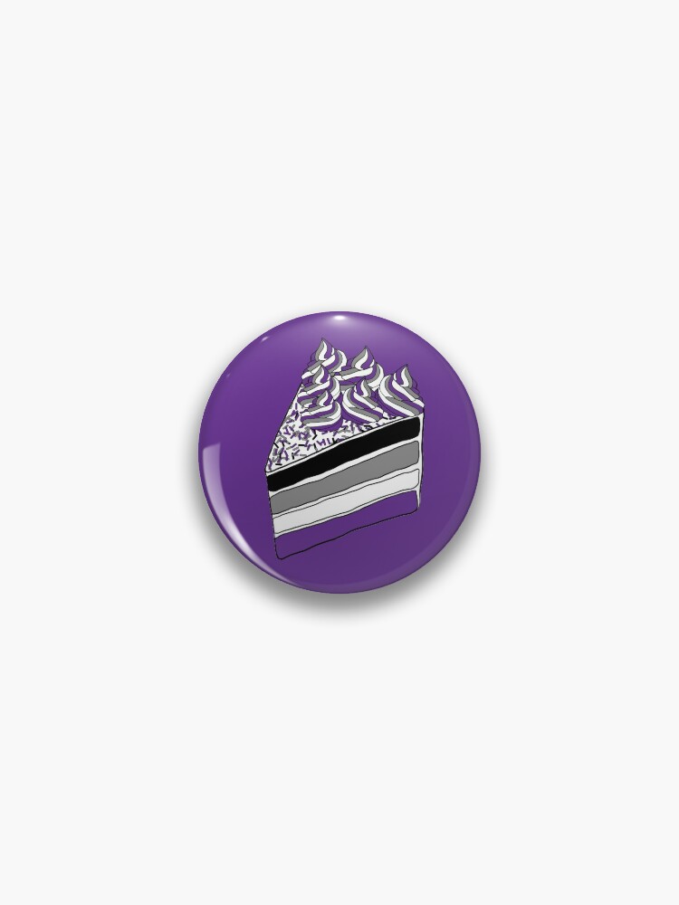 Chapa «Pastel de Orgullo Ace» de loki-doki-choki | Redbubble